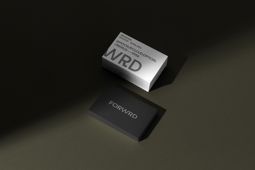 Forwrd Business Cards Branding Mockup Scene 10