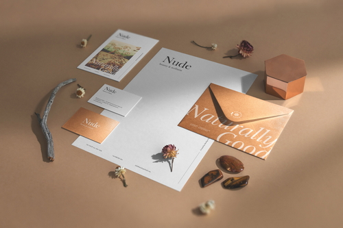 Nude Branding Mockup Scene 02