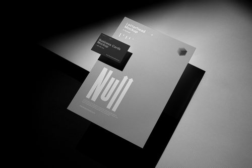 Branding Mockup Scene 02 / Null Series