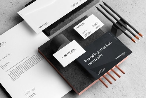 Copperstone Branding Mockup Scene 12