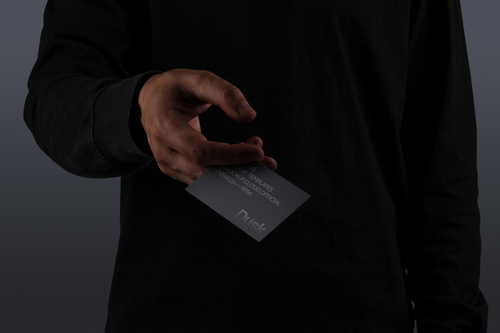 Business Card Mockup Scene / Dusk Series