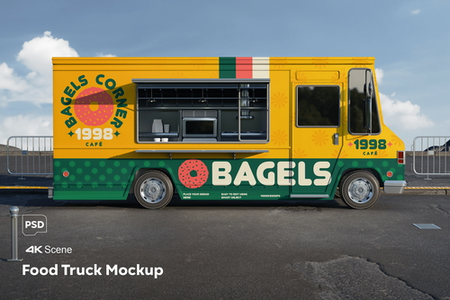 Food Truck Mockup