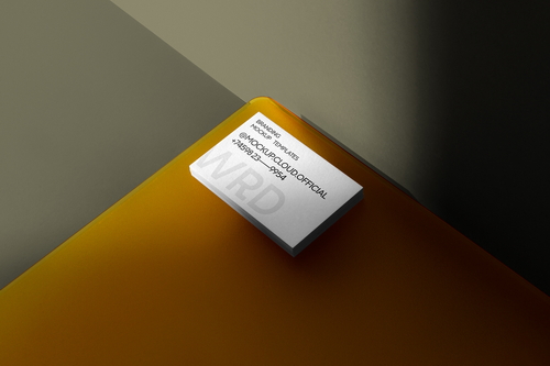 Forwrd Business Cards Branding Mockup Scene 12