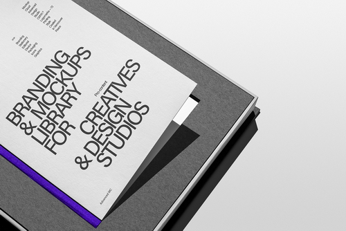 Branding Packaging Mockup Scene / Sharp Series 03