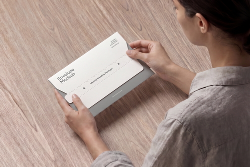 Envelope Mockup / Deckle Series 02