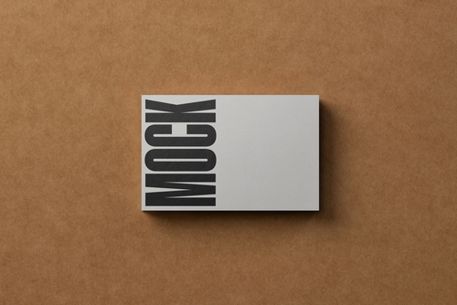 Business Cards Mockup 'Craft'