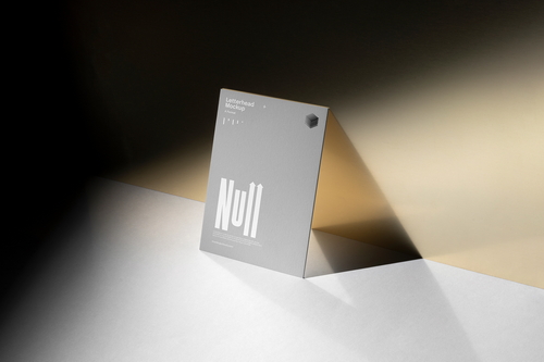 Card A6 Mockup Scene / Null Series