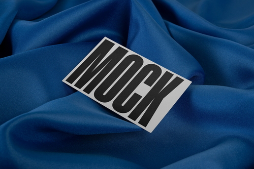 Business Card Mockup 'Cloth'