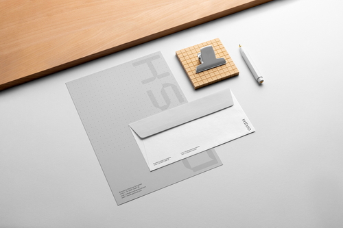 Dash Branding Stationery Mockup Scene 05