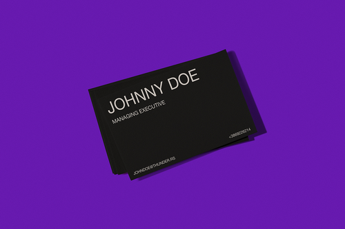 Business Card Mockup