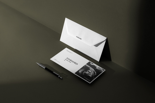 Forwrd Envelope DL Branding Mockup Scene 15