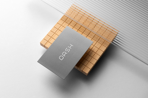 Dash Business Card Branding Mockup Scene 15