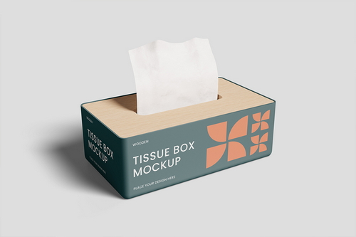 Tissue Box Mockup
