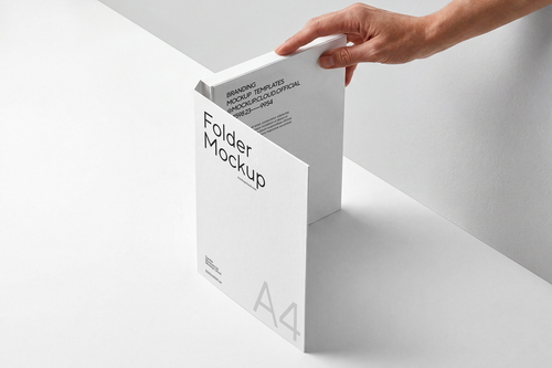 Folder Mockup / Deckle Series 02