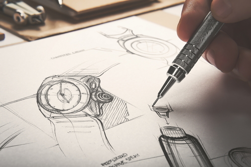 Sketch Artists Drawing Mockup Scene 08