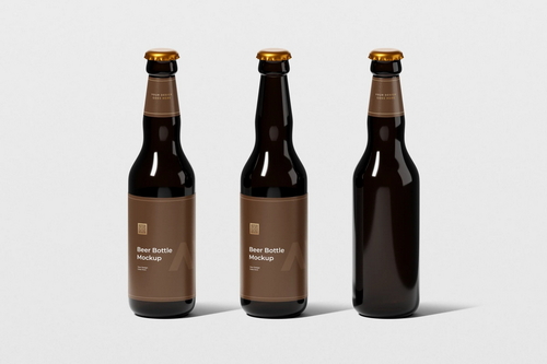 Beer Bottle Mockup