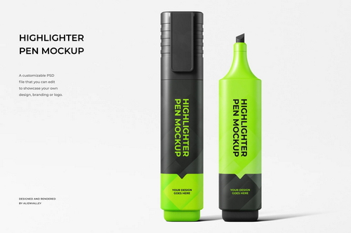 Marker Pen Mockup