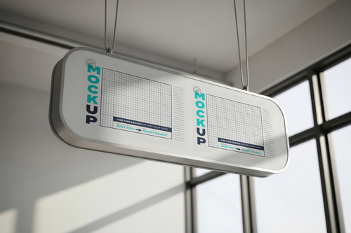 Hang Horizontal Sign Mockups