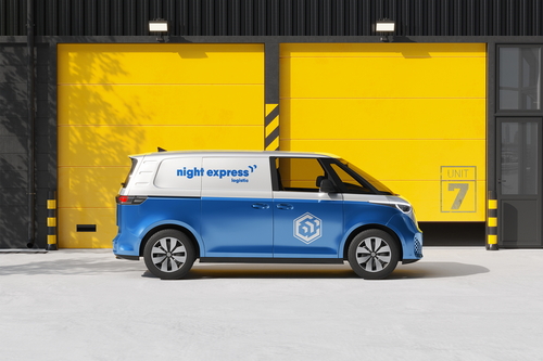Electric Van Branding Mockup