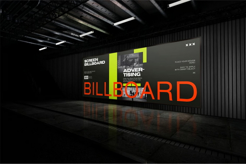 Billboard Screen Mockup