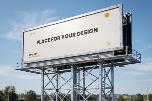 Street Big Signs Mockups Collection