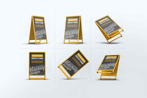 Promotional Display Stand Mock-Up