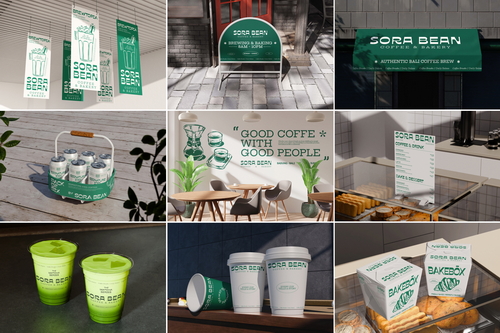 20 Coffee Shop & Bakery Mockups
