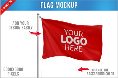 Flag Mockup
