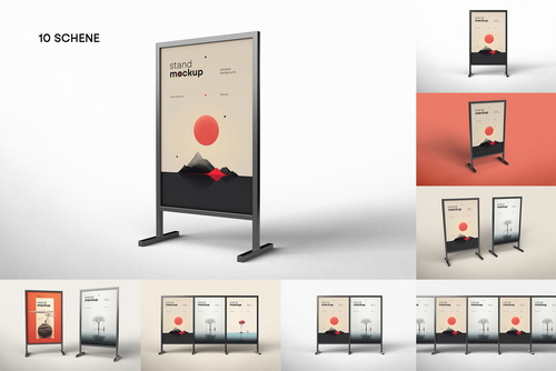 Display Stand Mockup / Poster