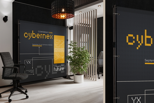 Square Interior Backdrop Banner Mockup