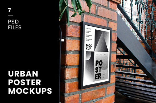 Urban Poster Mockup