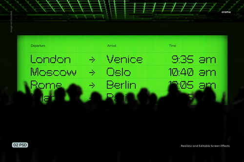 Conference Screen Mockup