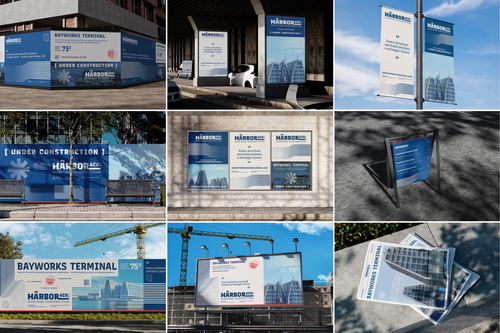 Construction, Harbor, Architect Mockups