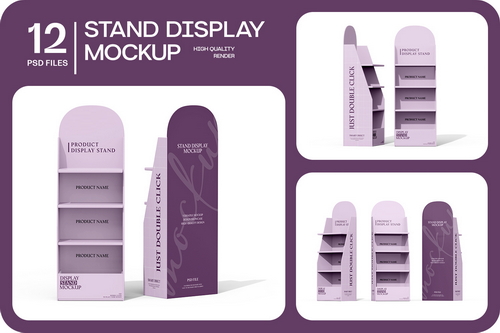 Promotion POS Display Rack Mockup