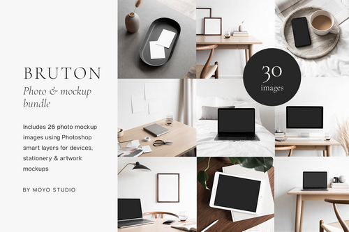 Bruton - Photo & Mockup Bundle
