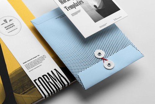 Clean Branding Stationery Mockups / Forma Series