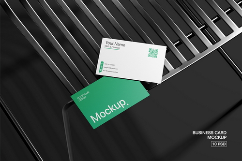 Professional Business Card Mockup