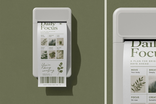 Receipt Printer Mockup