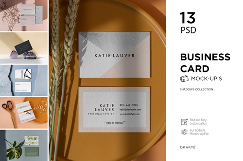Business Card Mock-Up's