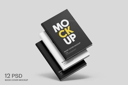 Book Mockup Set