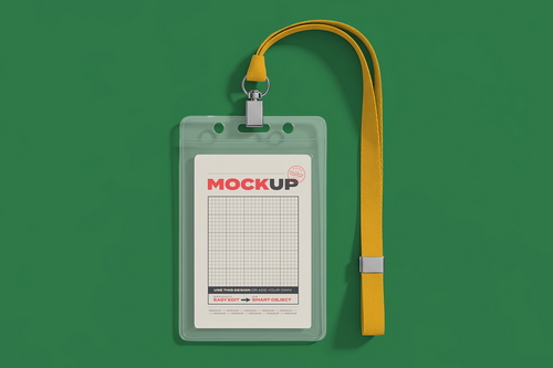 Card Id Full Customizable Mockups