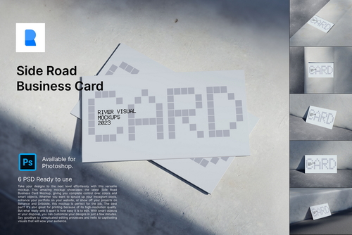 Business Card - Side Road Mockup Series