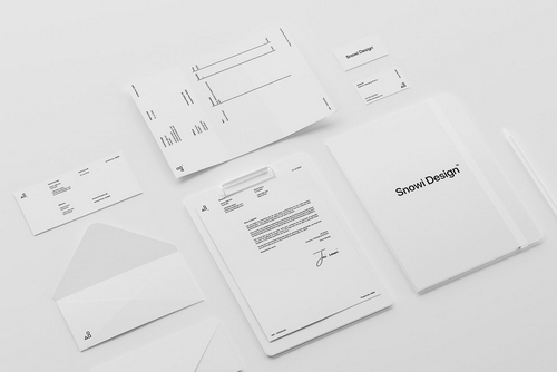 Minimal White Brand Mockup Pack