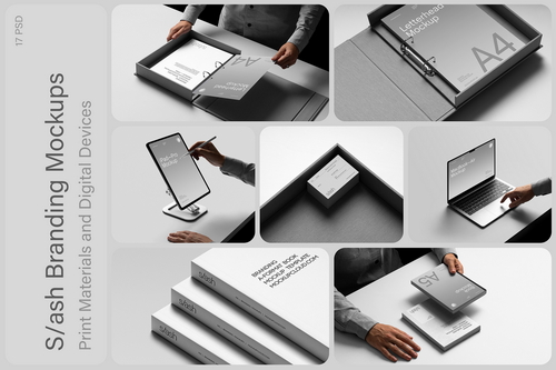 Slash Branding Mockups Kit