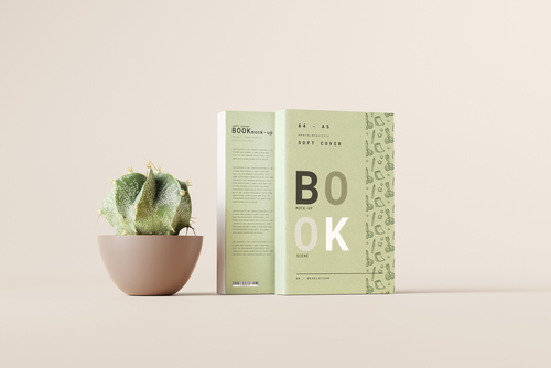 Softcover Book Mockups