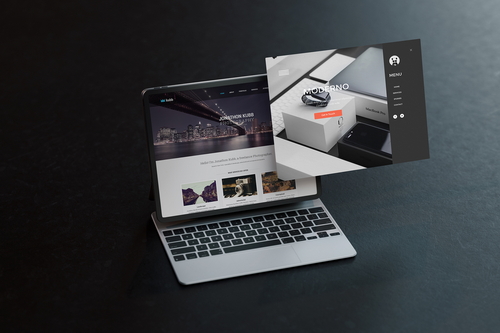 Tablet Screen Mock-up