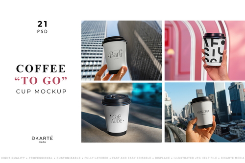 Coffee Cup To Go MockUps