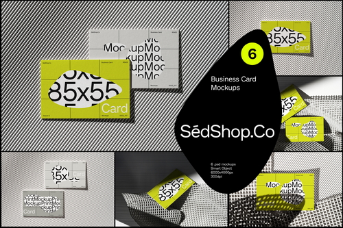 Business Card Mockup Pack