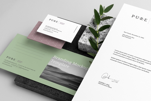 Pure Branding Mockup Vol. 1