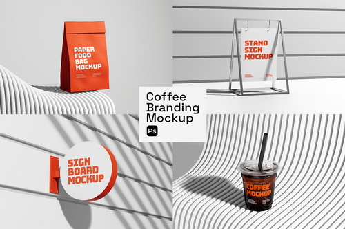 Coffee Branding Mockup